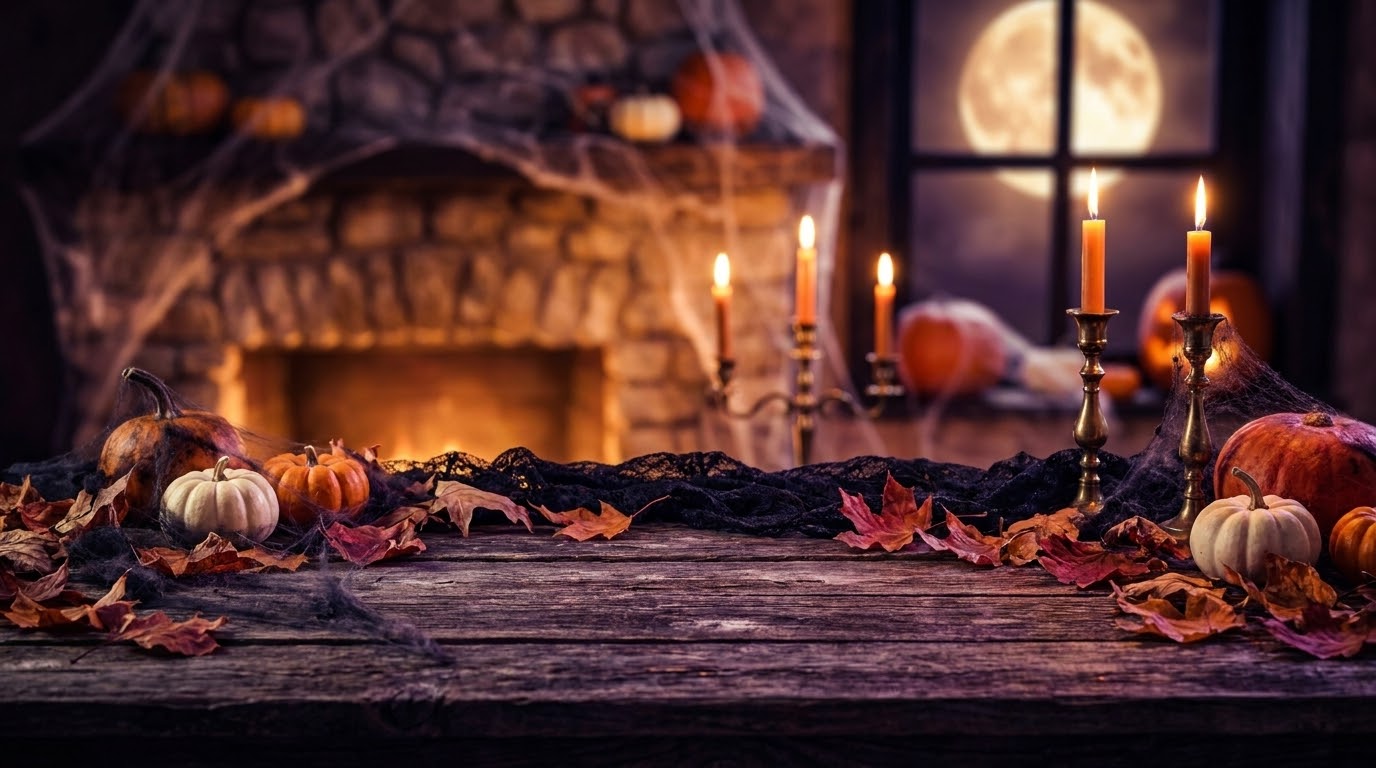 Halloween-ready handmade press-on nails